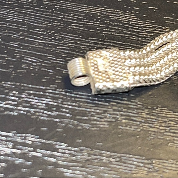 Vintage 925 sterling silver bracelet 13 grams 7” - Picture 5 of 12